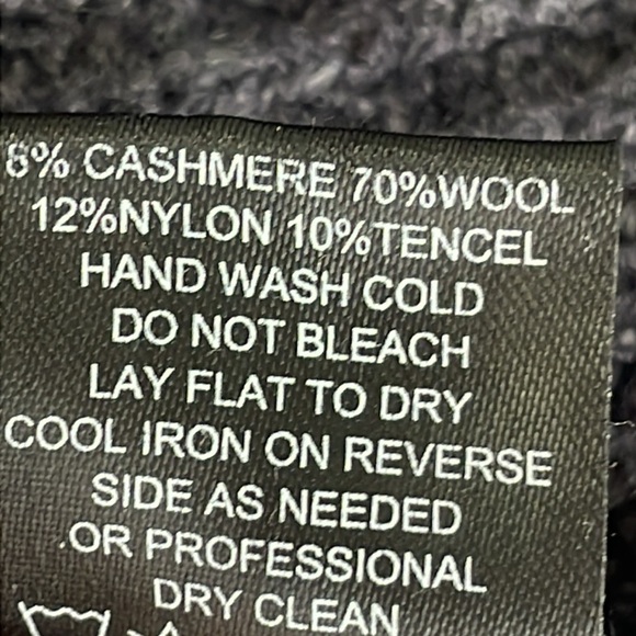 Generation Love Distressed Gray Camo
Asymmetric Wool Blend Sweater - Picture 7 of 8